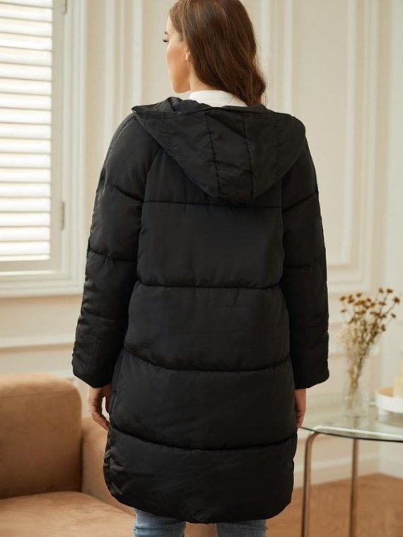 Casual Tops Long Sleeve Warm Length Coat - Image 5