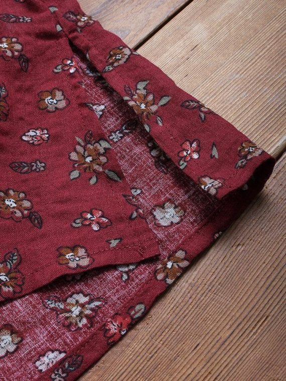 Casual Long Sleeve Floral Printed Blouse - Image 5