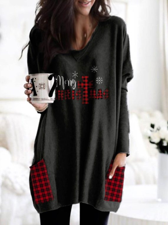 Casual Graphic Tops V-neck Long Sleeve Character Printed Sweatshirts