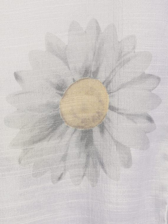Casual Sunflower Printed Round Neck Blouse - Image 8