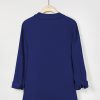 Solid Casual V-neck Margarita Long Sleeve Shirt - Image 11