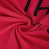 Crew Neck Long Sleeve Cotton Letter Print Sweatshirt - Image 3