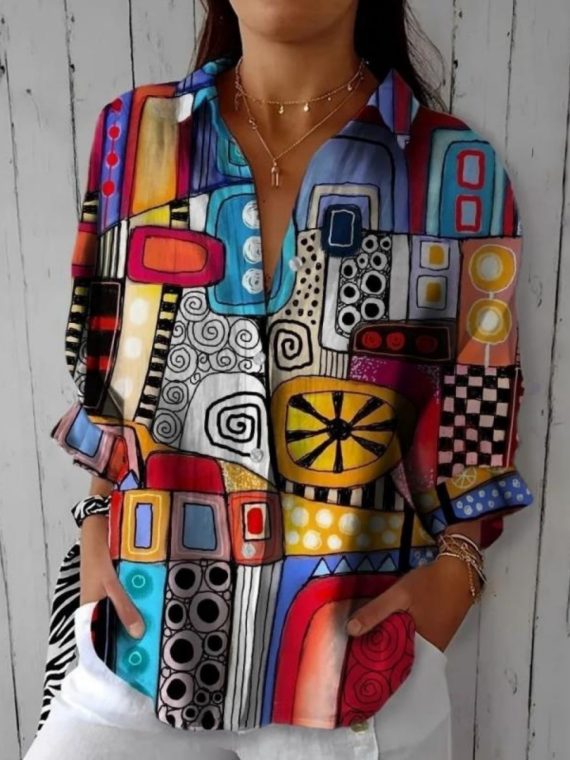 Creative Casual Blouse