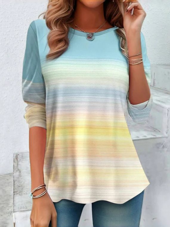 Casual Gradient T-Shirt