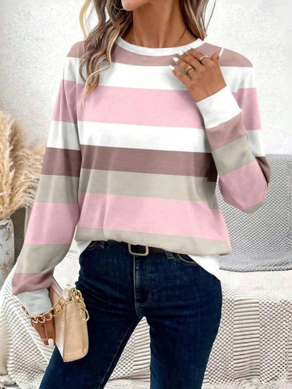 Casual Striped T-Shirt