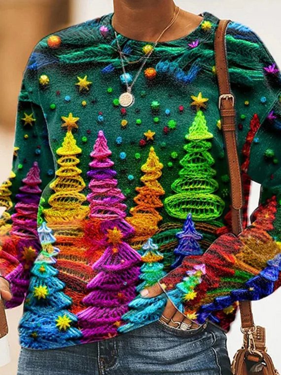 Colorful Christmas Sweatshirt